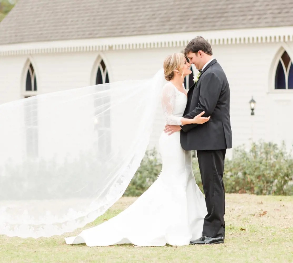 Photo of Models wearing Blush Bridal Salon Bridesmaids Collection Gowns