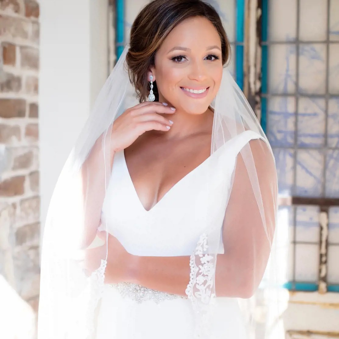 Photo of Models wearing Blush Bridal Salon Bridesmaids Collection Gowns