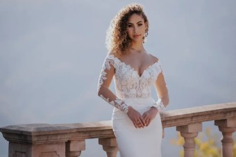 Allure #A1166 #1 Ivory/Nude thumbnail