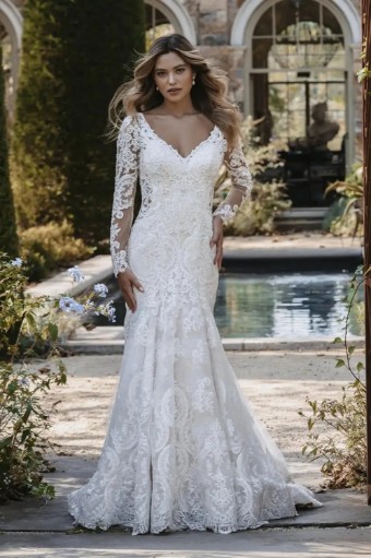 Allure Couture #C504LS #1 Ivory/Champagne/Nude thumbnail