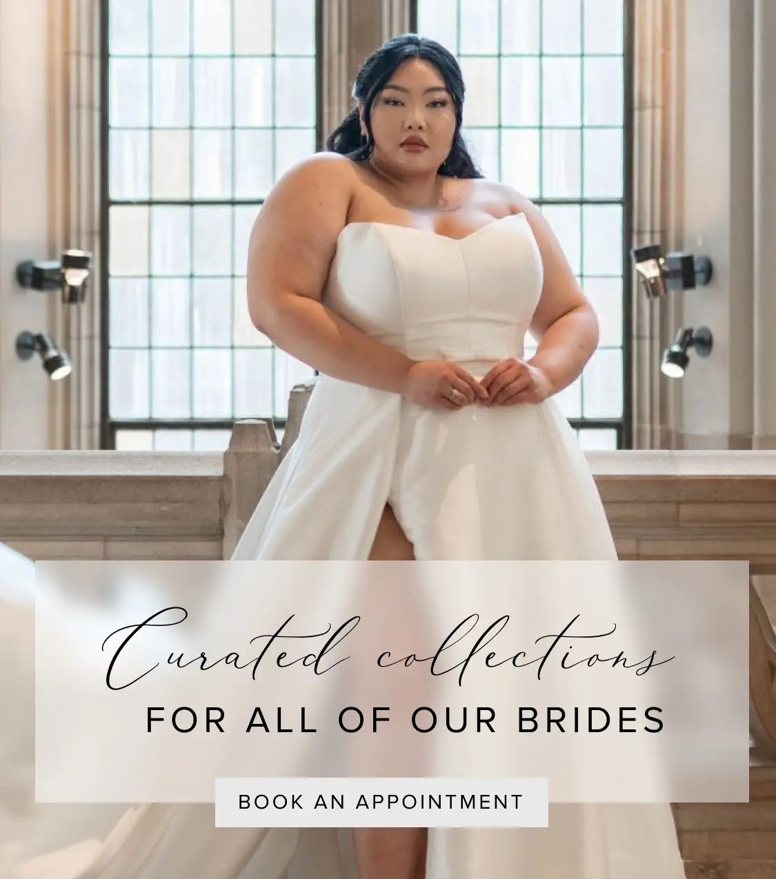 "Curated collections" banner for mobile
