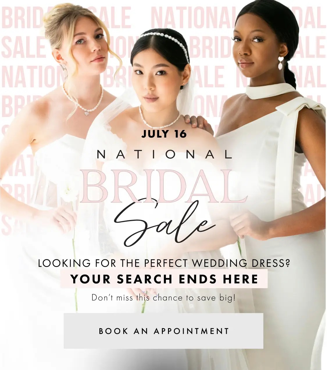 National Bridal Sale Mobile Banner
