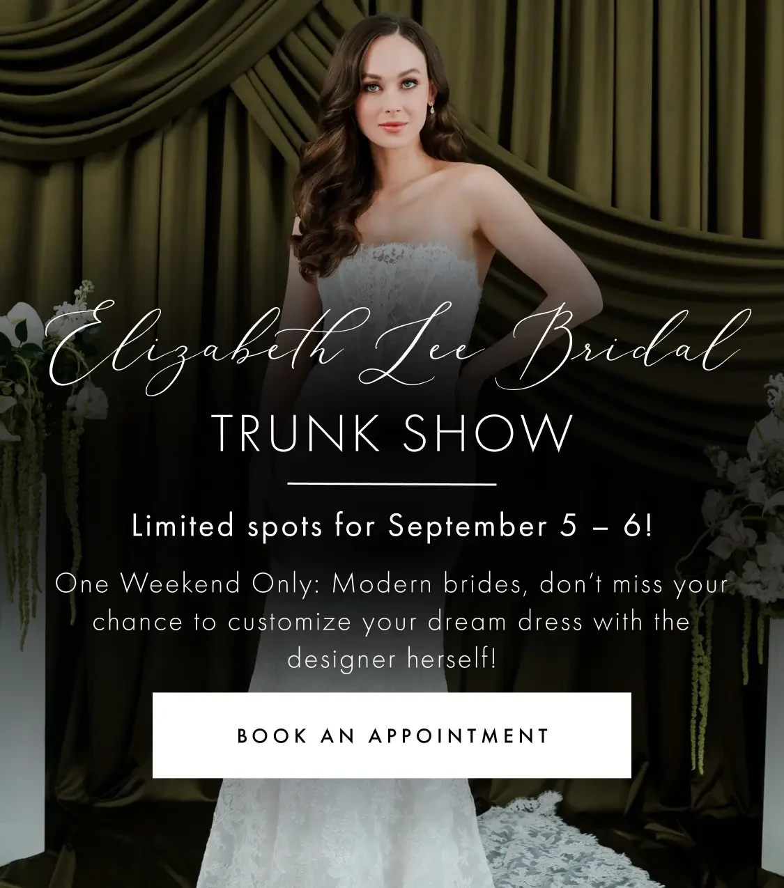 Elizabeth Lee Bridal Banner for Mobile